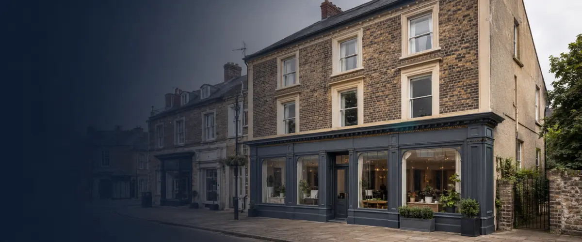 Mixed-use building suitable for semi-commercial property finance